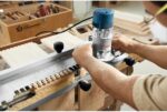 BOSCH Router 1617EVS 2.25 HP Electronic Fixed-Base Woodworking Router - Image 5