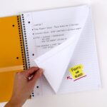 Five Star Spiral Notebook + Study App, 100 Sheets, 1 Subject, College Ruled Paper, Fights Ink Bleed, Water Resistant Cover, 820337-ECM, Purple, Pink, White & Green, 8-1/2" x 11", 4 Pack - Image 4