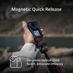 DJI Osmo Action 4 Essential Combo, Waterproof Action Camera with 1/1.3" Sensor, 4K/120fps Video, Stunning Low-Light Imaging, 10-bit & D-Log M Color Performance, Long-Lasting 160 Mins, Vlogging Camera - Image 3