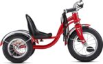 Schwinn Roadster Tricycle, 12 Inch Front Wheel Bike for Kids Ages 2-4, Low Center of Gravity, Retro Steel Frame, Adjustable Seat Grows with your Child, Rear Deck, Tricycle for Toddlers - Image 3