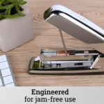Swingline Stapler, 30 Sheet Capacity, 747 Business Stapler, Jam Free, Metal, Silver Chrome (74720) - Image 3