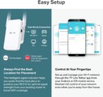 TP-Link AC1200 WiFi Extender - 1.2Gbps Home Signal Booster, Dual Band 5GHz/2.4GHz, Up to 1600 Sq.ft and 32 Devices, EasyMesh Compatible, One Ethernet Port (RE315) - Image 5