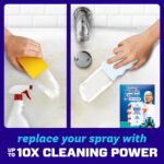 Mr. Clean Magic Eraser Foaming Sponge, All Purpose Cleaner, Dawn Cleaning Power, Wall, Sneaker, Oven Cleaner, Kitchen, Bathroom, Shower Cleaning Supplies, Scrubber, Ultra Foamy, 7ct - Image 3