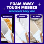 Mr. Clean Magic Eraser Foaming Sponge, All Purpose Cleaner, Dawn Cleaning Power, Wall, Sneaker, Oven Cleaner, Kitchen, Bathroom, Shower Cleaning Supplies, Scrubber, Ultra Foamy, 7ct - Image 4
