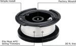 BLACK+DECKER Weed Eater String, Genuine OEM Authentic Trimmer Line, 3-Pack, 30-Feet of Replacement Spool, 0.065-Inch Diameter (AF1003ZP) - Image 3
