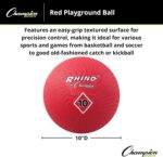 Champion Sports Playground Ball – Durable High-Bounce Ball, Sizes 5", 6", 7", 10", 13" & 16" for Gym, Recess & Play - Image 5