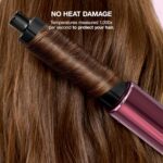 Shark FlexStyle | Air Multi-Styler & Drying System | Hair Dryer Brush for Blowouts with Coanda Auto- Wrap Curlers, Round & Paddle Brush, Diffuser & Concentrator Attachment | Black Cherry | HD457CR - Image 5