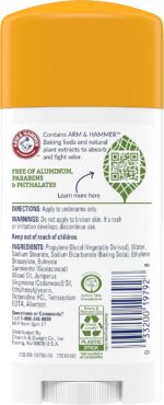 Arm & Hammer Essentials Solid Deodorant, Unscented,2.5 oz, 6 Count - Image 3
