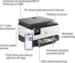 HP OfficeJet Pro 9125 Wireless All-in-One Color Inkjet Printer, Print, Scan, Copy, Fax, ADF, Duplex Print/scan, Best-for-Office, 3 Month Trial of Instant Ink Included, AI-Capable (C2VZ0A) - Image 5