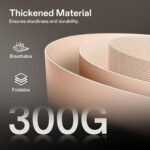 VIVOSUN 5-Pack 15 Gallons Grow Bags Heavy Duty Thickened Nonwoven Fabric Pots with Strap Handles Tan - Image 3
