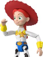 ​Mattel Disney and Pixar Toy Story 5 Jessie Action Figure | 7-inch Playscale, 1 Key Character, 8+ Posable Joints, Movie-Accurate Design - Image 3