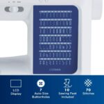 Brother CS7000X Computerized Sewing and Quilting Machine, 70 Built-in Stitches, LCD Display, Wide Table, 10 Included Feet, White - Image 4