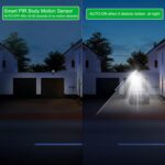 Motion Sensor Outdoor Lights, Battery Motion Sensor Light Outdoor, 6000K LED Spotlight Outdoor, 8W 600 LM Security Lights for Outside Garage and Yard, 2 Packs - Image 4