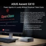 ASUS Ascent GX10 AI Supercomputer, DGX Spark, NVIDIA GB10 Superchip, 128GB LPDDR5x, 1TB PCIe Gen4 NVMe SSD, Wi-Fi 7 & BT5.4, Agentic AI Ready, Supports OpenClaw, NemoClaw, Stackable Chassis - Image 6