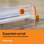 Fiskars Precision Paper Trimmer, Easy and Accurate Crafting Tool, Cuts Straight for Crafts, Cards, and More - Image 5