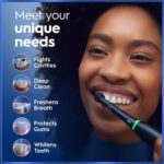 Oral-B Rechargeable Electric Toothbrush, iO5 Customizable Clean, 5 Cleaning Modes, Visual Pressure Sensor to Protect Gums, Travel Case, Black - Image 3