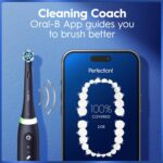Oral-B Rechargeable Electric Toothbrush, iO5 Customizable Clean, 5 Cleaning Modes, Visual Pressure Sensor to Protect Gums, Travel Case, Black - Image 5