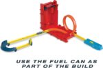 Hot Wheels Toy Car Set, Track Builder Unlimited Playset Fuel Can Stunt Box, 14 Component Parts & 1:64 Scale Vehicle - Image 3