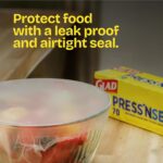 Glad Press'N Seal Food Plastic Wrap, 70 Square Foot Roll (Package May Vary) - Image 3