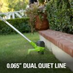 Greenworks 40V 12-Inch Cordless String Trimmer, Battery and Charger Not Included, BST4000 - Image 5