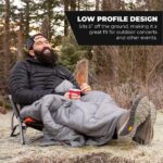 Cascade Mountain Tech Folding Camp Chair for Camping, Beach, Picnic, Barbqeues, Sporting Events with Carry Bag - Image 5