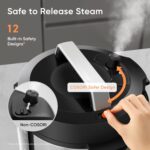 Cosori Pressure Cooker 6QT, Stainless Steel, 9-in-1 Multi Cooker, 12 Safety Features, Ceramic Coating Inner Pot, Rice, Slow Cook, Sous Vide, Saute, 1100W - Image 4
