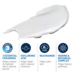 CeraVe Eye Repair Cream, Under Eye Cream For Puffiness And Bags Under Eyes, Hyaluronic Acid + Niacinamide + Marine Botanical Complex, Oil Free & Opthalmologist Tested - Image 3