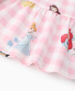 Disney Frozen Elsa Minnie Mouse Stitch Princess Girls' Skirt Sets Ruffle Short Sleeve Clothes 2pcs Outfits Summer Dress 2-9Y - Image 7