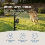 Orbit Yard Enforcer Motion-Activated Sprinkler - Outdoor Animal Repeller & Lawn Protector - Motion Sensor - Multi-Angle Detection - Weatherproof Dual-Purpose Sprinkler - 62100 - Image 3
