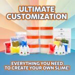 Elmer's Color Wheel Slime Kit, Includes Premade Slime, Clay Color Pigments, Scents, Sheet Labels, 24 Piece Kit - Arts & Crafts, Kids DIY Fun, Summer Activity - Image 3