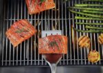 Weber Precision 3‑Piece Grilling Tool Set – Stainless Steel Tongs, Spatula & Silicone Basting Brush with Non‑Slip Handles and Hands‑Free Locking - Grill Accessory Kit - Image 4