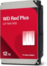 Western Digital 12TB WD Red Plus NAS Internal Hard Drive HDD - 7200 RPM, SATA 6 GB/s, CMR, 512 MB Cache, 3.5" - WD120EFGX - Image 3