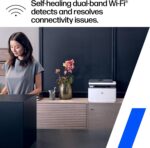 HP LaserJet Pro MFP 3101sdw Wireless Black and White All-in-One Laser Printer, Office Printer, Duplex, Best-for-Small Teams (9D2X4F) - Image 6