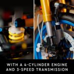 LEGO Technic Yamaha MT-10 SP - Building Set for Adults, Ages 18+ - Motorcycle Model Kit for Display - Home Office, Desk, Shelf Decor - Gift for Men & Women - 42159 - Image 4