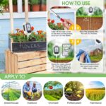 YAMRON 4-in-1 Soil Moisture Meter Digital Plant Temperature/Soil Moisture/pH Meter/Sunlight Intensity Backlight LCD Display Soil Test Meter for Gardening, Farming and Outdoor Plants - Image 4