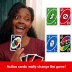 Mattel Games UNO Card Game for Kid, Adult & Family Nights & Parties, Travel & Vacations, Color Blind Accessible & Customizable Deck (Amazon Exclusive) - Image 3
