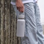 Hydro Flask Water Bottle - Insulated Stainless Steel - Wide Straw Lid, Non Spill, Leakproof in 32 Oz Trillium Pink - Image 5