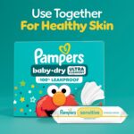 Pampers Diapers - Baby Dry - Size 4, 92 Count, Absorbent Disposable Infant Diaper (Packaging May Vary) - Image 5
