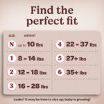 Huggies Size 1 Diapers, Skin Essentials Baby Diapers, Size 1 (8-14 lbs), 84 Count, Packaging May Vary - Image 7