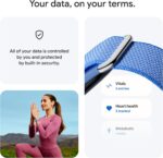 Google Fitbit Air - Screenless Activity Tracker with Fitness, Heart Rate, and Sleep Tracking - Personalized AI-Powered Coaching - Up to 7 Days’ Battery Life - Works with iOS and Android - Lavender - Image 6