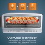 Ninja Air Fryer Toaster Oven Combo | 8-in-1 Functionality | Flip Up & Away for Storage Space | Air Fry Basket, Sheet Pan, Wire Rack & Removable Crumb Tray |1800 Watt | Stainless Steel | SP151 - Image 3