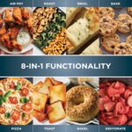 Ninja Air Fryer Toaster Oven Combo | 8-in-1 Functionality | Flip Up & Away for Storage Space | Air Fry Basket, Sheet Pan, Wire Rack & Removable Crumb Tray |1800 Watt | Stainless Steel | SP151 - Image 4