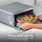 Ninja Air Fryer Toaster Oven Combo | 8-in-1 Functionality | Flip Up & Away for Storage Space | Air Fry Basket, Sheet Pan, Wire Rack & Removable Crumb Tray |1800 Watt | Stainless Steel | SP151 - Image 5