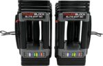 PowerBlock Elite EXP Adjustable Dumbbells, Sold in Pairs, Stage 1, 5-50 lb. Dumbbells, Durable Steel Build, Innovative Workout Equipment, All-in-One Dumbbells, Expandable with Expansion Kits - Image 3