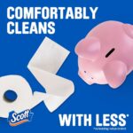 Scott ComfortPlus Toilet Paper, 36 Triple Rolls, 231 Sheets per Roll, Septic-Safe, 1-Ply Toilet Tissue - Image 5