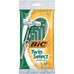BIC Men's Twin Select Disposable Razor, Sensitive Skin, 10 count (Pack of 3) - Image 4
