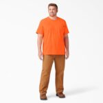 Dickies Men's Heavyweight Heathered Short Sleeve Pocket T-Shirt - Image 3