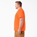 Dickies Men's Heavyweight Heathered Short Sleeve Pocket T-Shirt - Image 4
