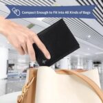 Pilot Wallet Passport Holder for Travel - RFID Blocking Genuine Leather Travel Document Holder with Gift Box Passport Wallet for Pilots Men and Women - Image 5