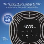 Clorox Medium Room Air Purifier True HEPA Replacement Filter, 1,000 Sq. Ft. Capacity, Removes 99.97% of Allergens up to 0.1 Micron, Compatible with 11030 & 11031, 1 Count (12030) - Image 6